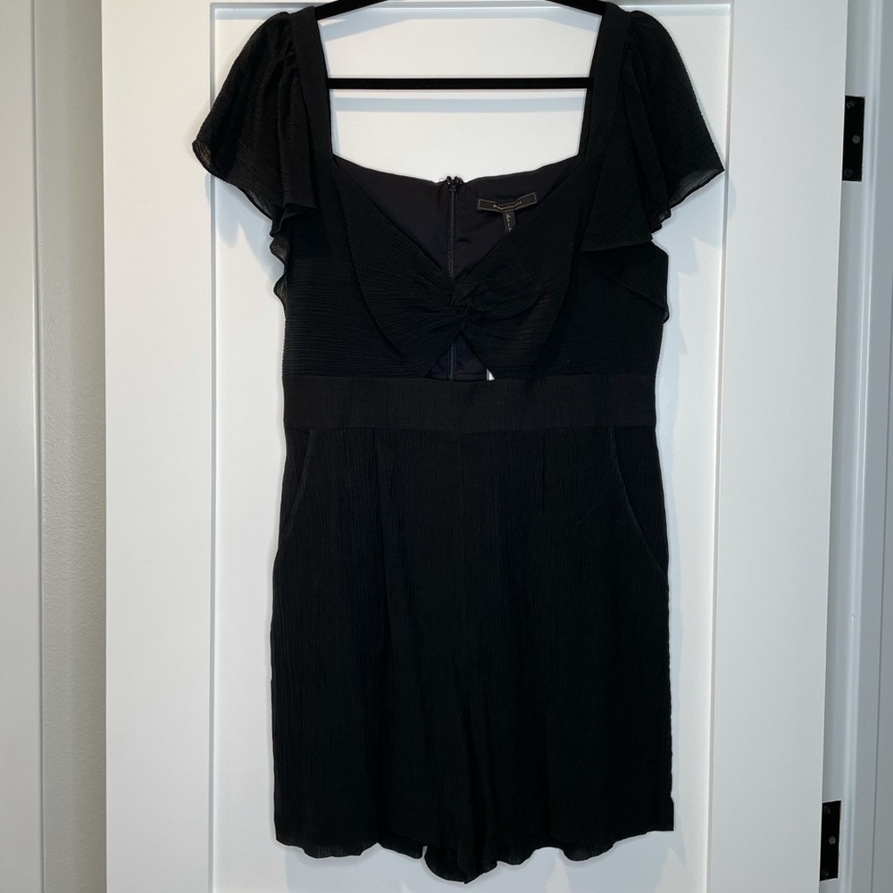 Black BCBG Formal Romper